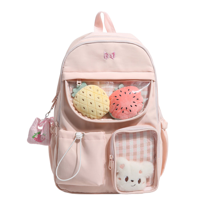 Funktionaler Plüsch-Aufbewahrung-Rucksack Karnz