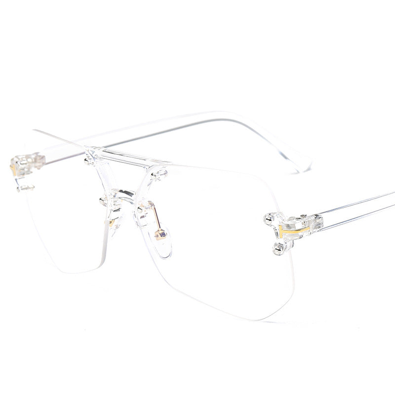 Damen Modische Sonnenbrille im futuristischen Design Karnz