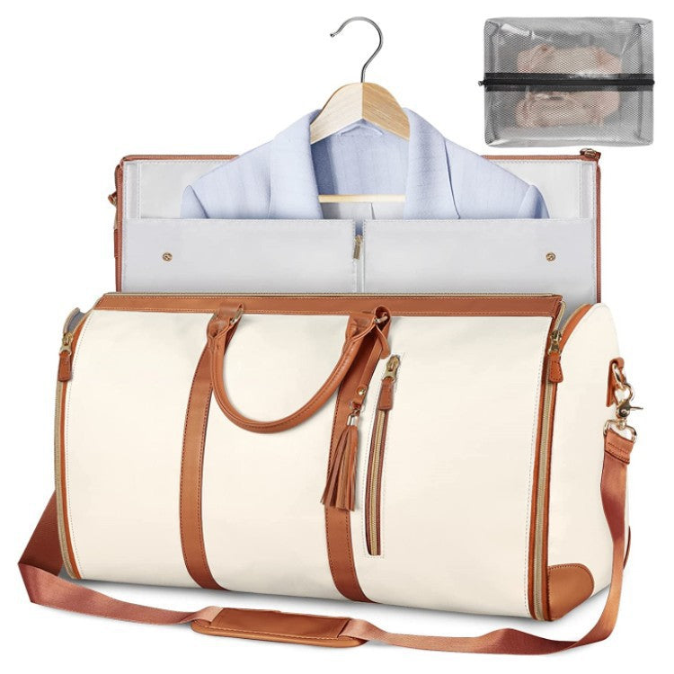 Stilvolle Reise-Tasche mit Integriertem Anzugfach Karnz