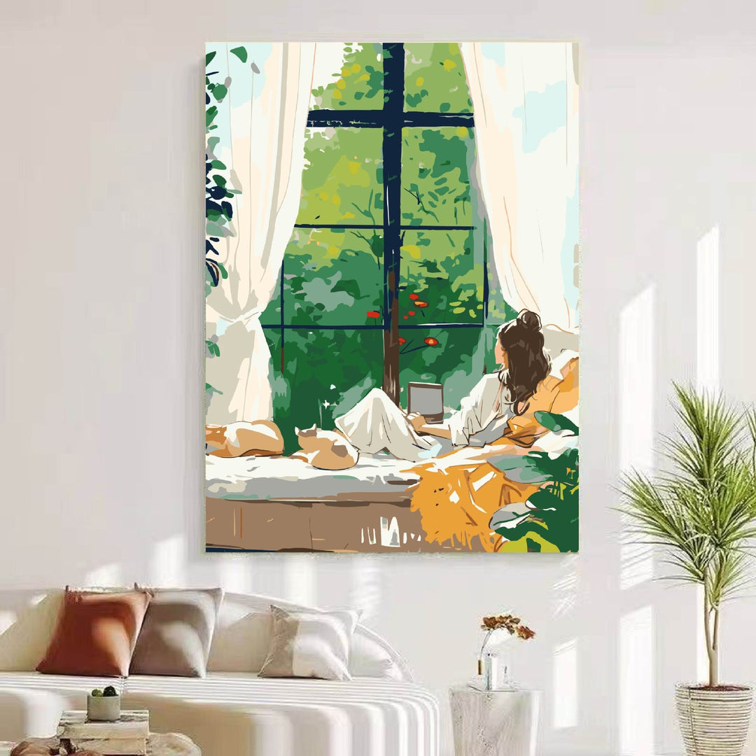 Cozy Lifestyle Leinwandkunst Karnz