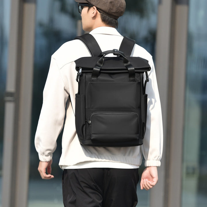 Langlebiger wasserdichter Roll-Top-Rucksack Karnz