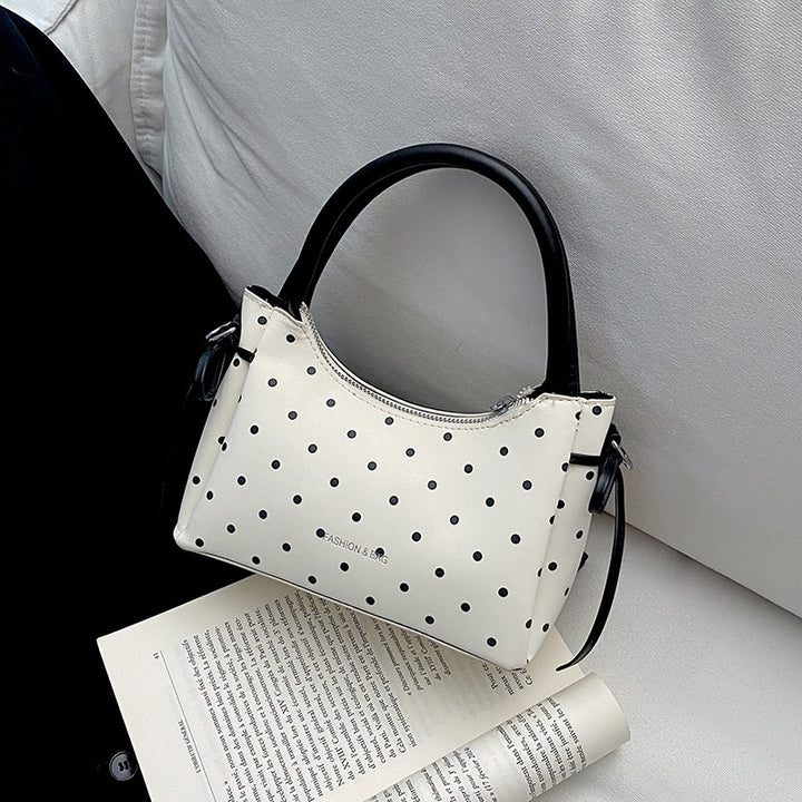 Premium Polka Dot Mini Handtas