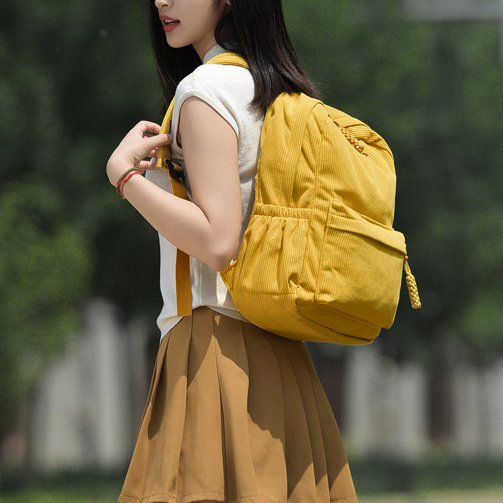 Casual Corduroy Rucksack Karnz