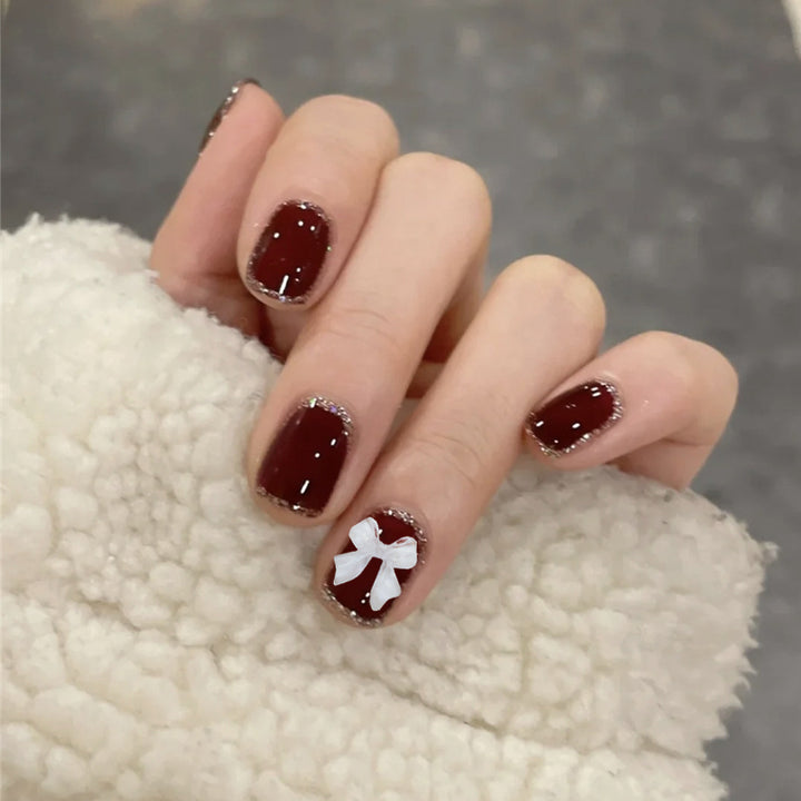 Kunstvolle Nagelkunst mit Niedlichen Hasenmuster Karnz