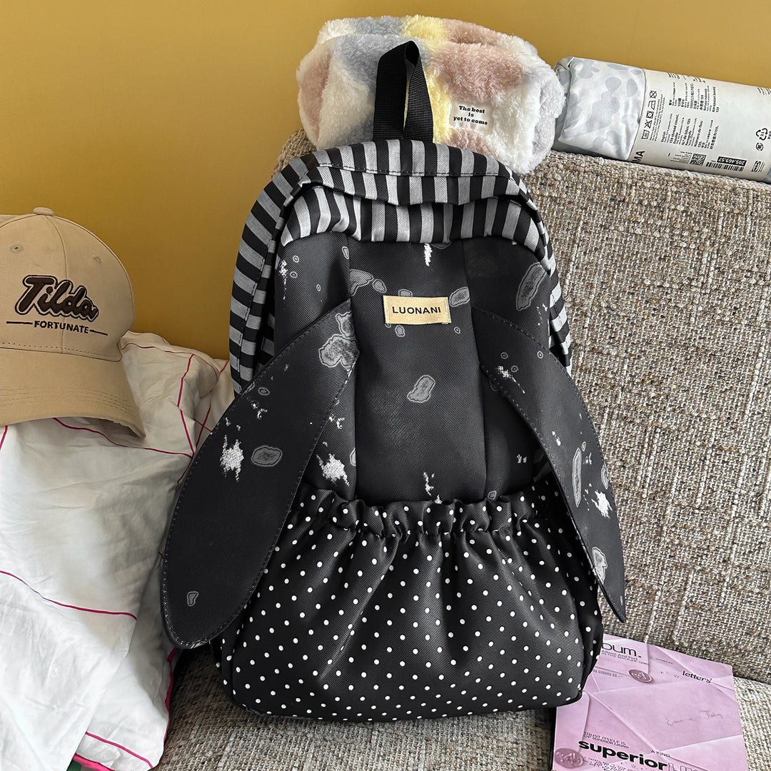 Verspielt Bunny-Ohren-Design Rucksack Karnz