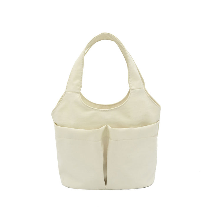 Minimalist Strukturierte Schultertasche