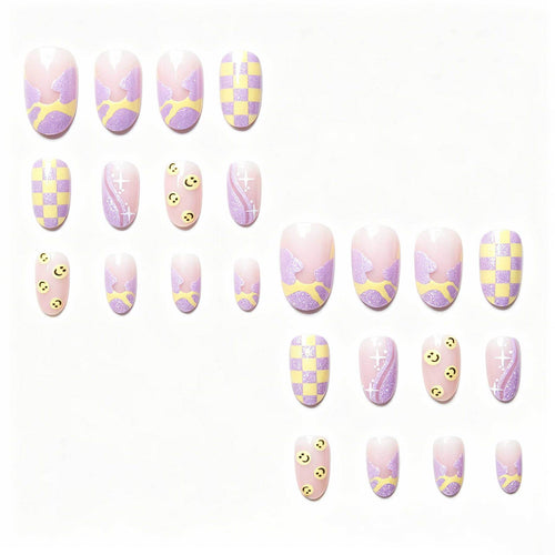 Künstlerisches gemustertes Gel Nagelkunst