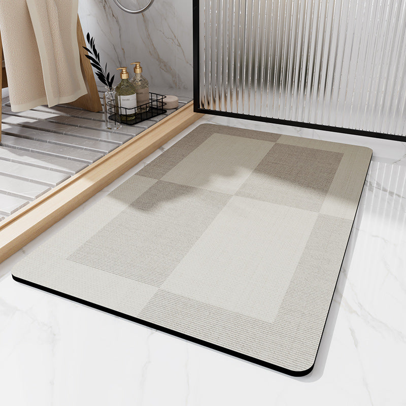 Stylische rutschfeste Badematte