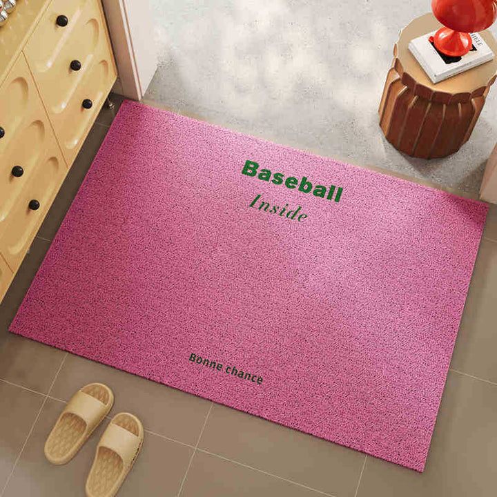 Indoor-Baseball-Themen Begrüßungsmatte