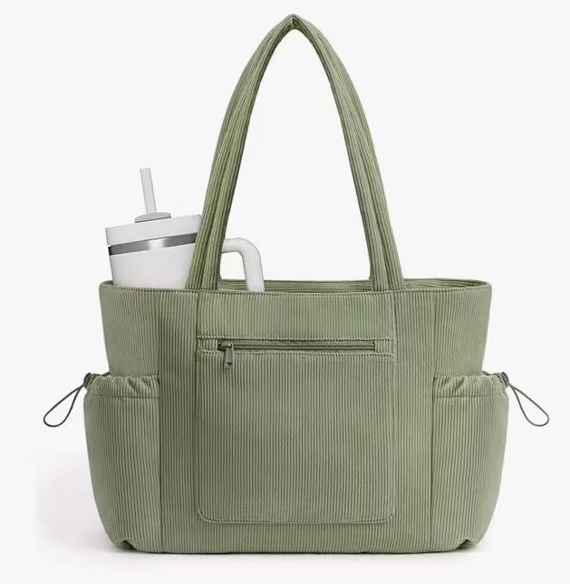 Geräumige Shopper-Tasche mit Fächern Karnz