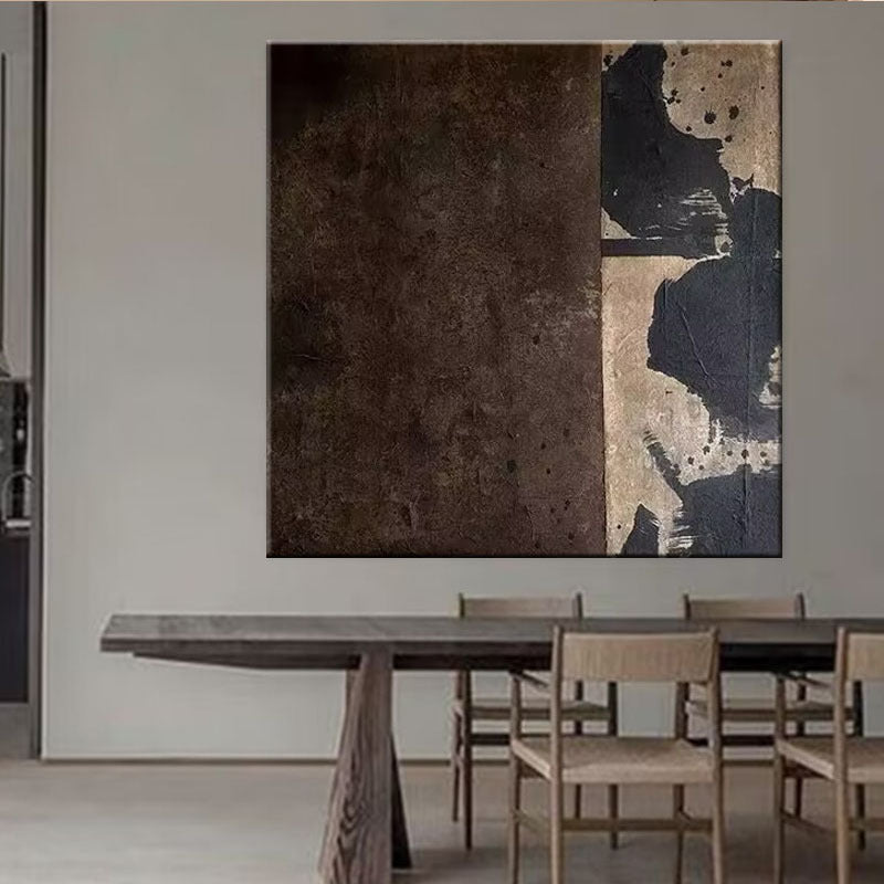 Modern strukturiertes Leinwandkunstwerk