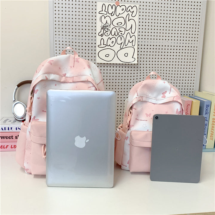 Freizeit-Rucksack mit Floralen Applikationen Karnz