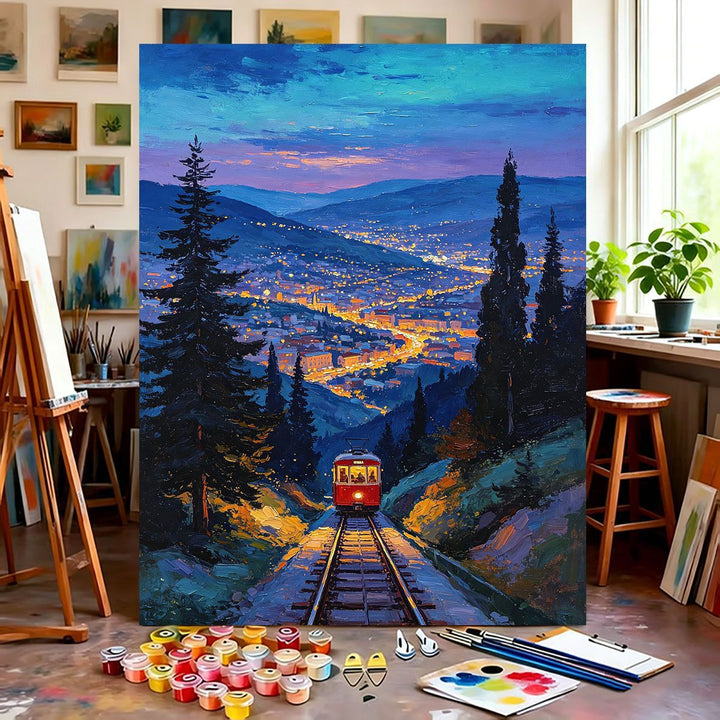 Berglandschaft Leinwandkunst Karnz