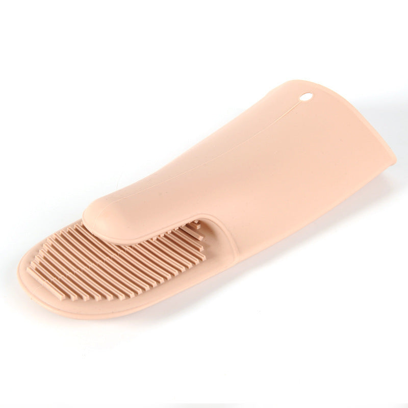 Silikon Küchenhandschuh mit Integrierten Reinigungsborsten Karnz