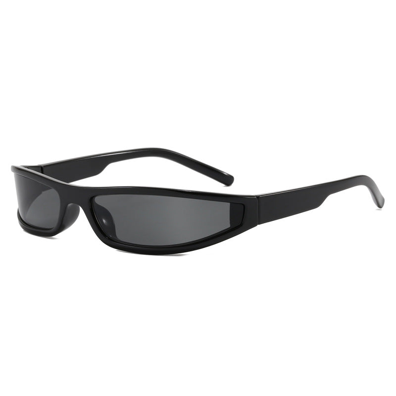 Damen sportliche Sonnenbrille mit flachem, aerodynamischem Design und UV-Schutz Karnz