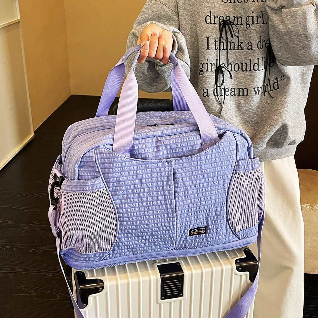 Texturiertes Sport-Duffle-Karnz
