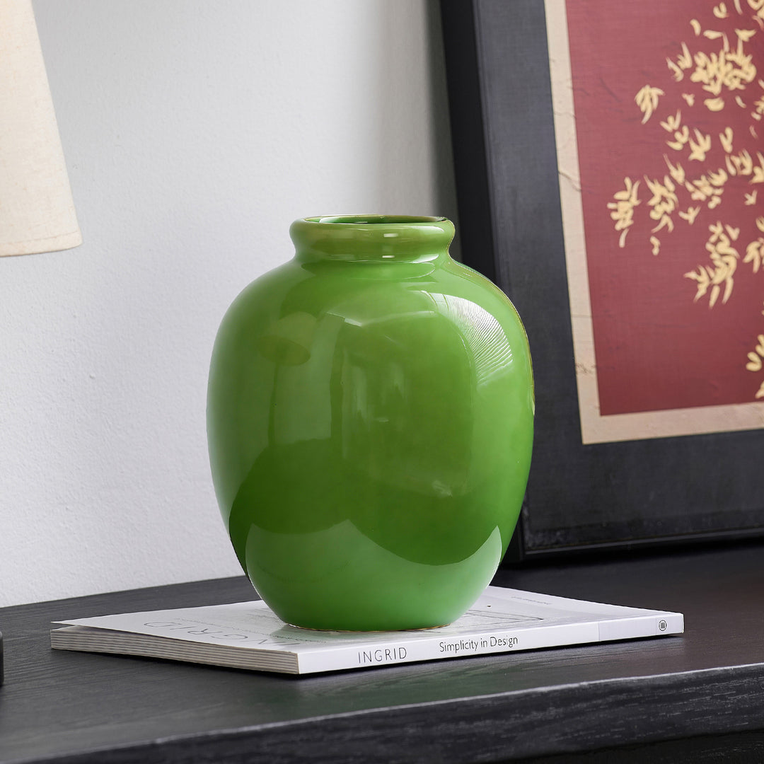 Elegante Keramikvase für stilvolle Wohnräume Karnz