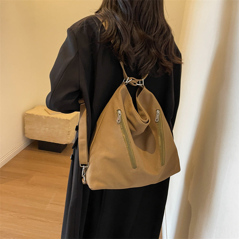 Stylische Mehrfachfach Hobo-Tasche Karnz