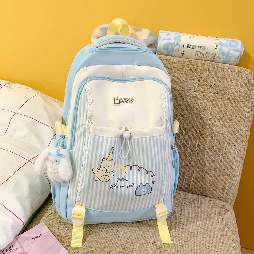 Spaß Illustrierter Charakter Rucksack Karnz