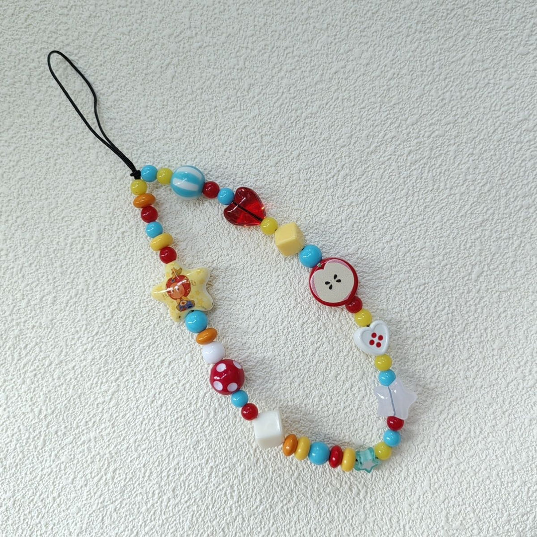 Funky Perlen Charm Lanyard Karnz