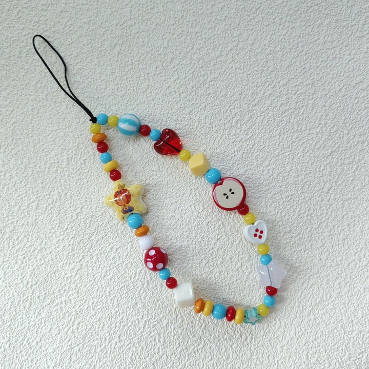 Funky Perlen Charm Lanyard Karnz