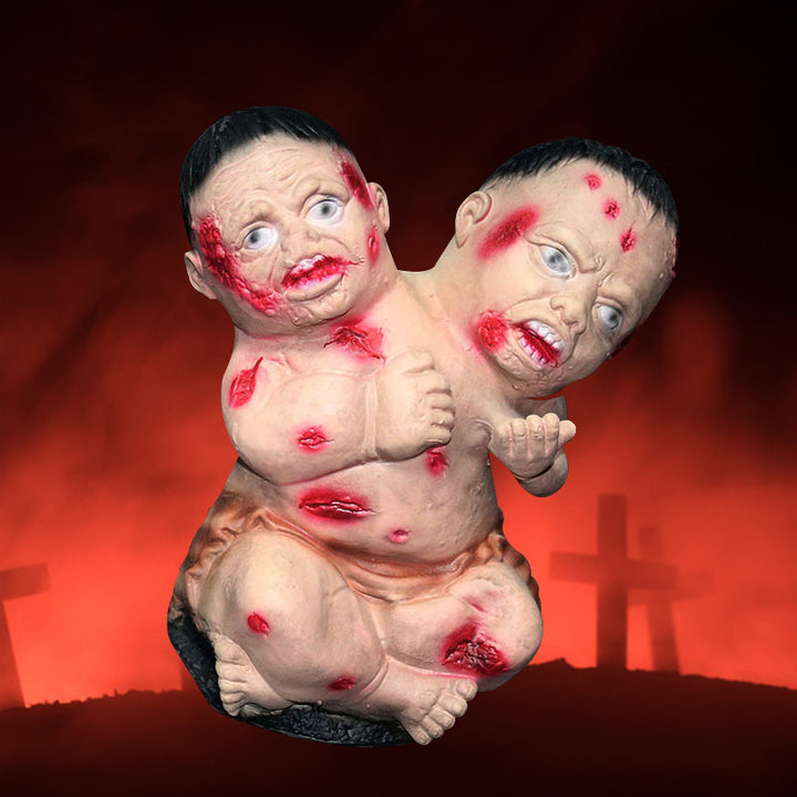 Scared Zombie Baby Deko Karnz