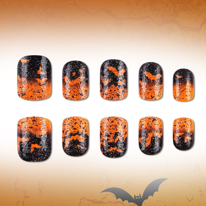 Halloween-Themen Künstlerische Press-On Nägel Karnz