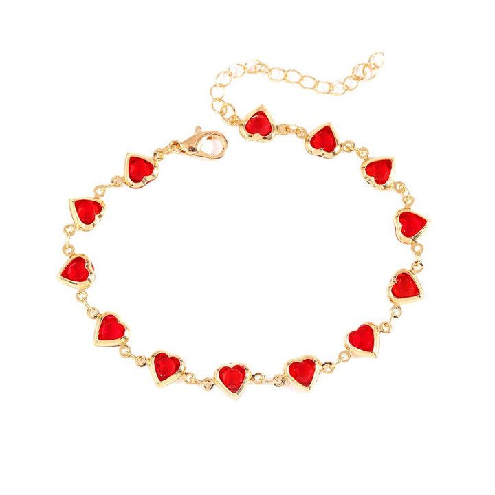 Herz Charm Armband Karnz