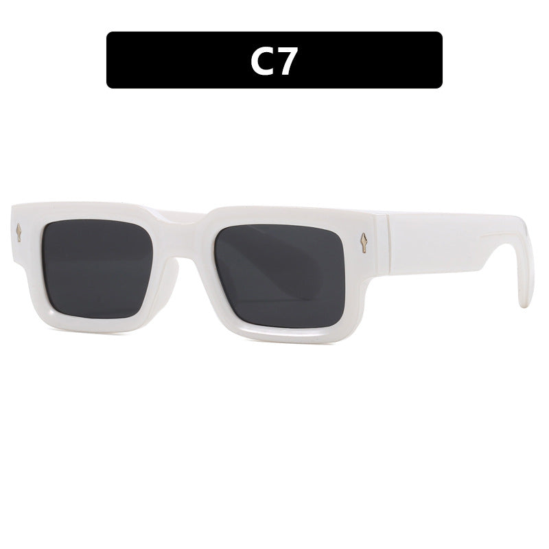 Damen quadratische Sonnenbrille mit elegantem Design und UV-Schutz Karnz