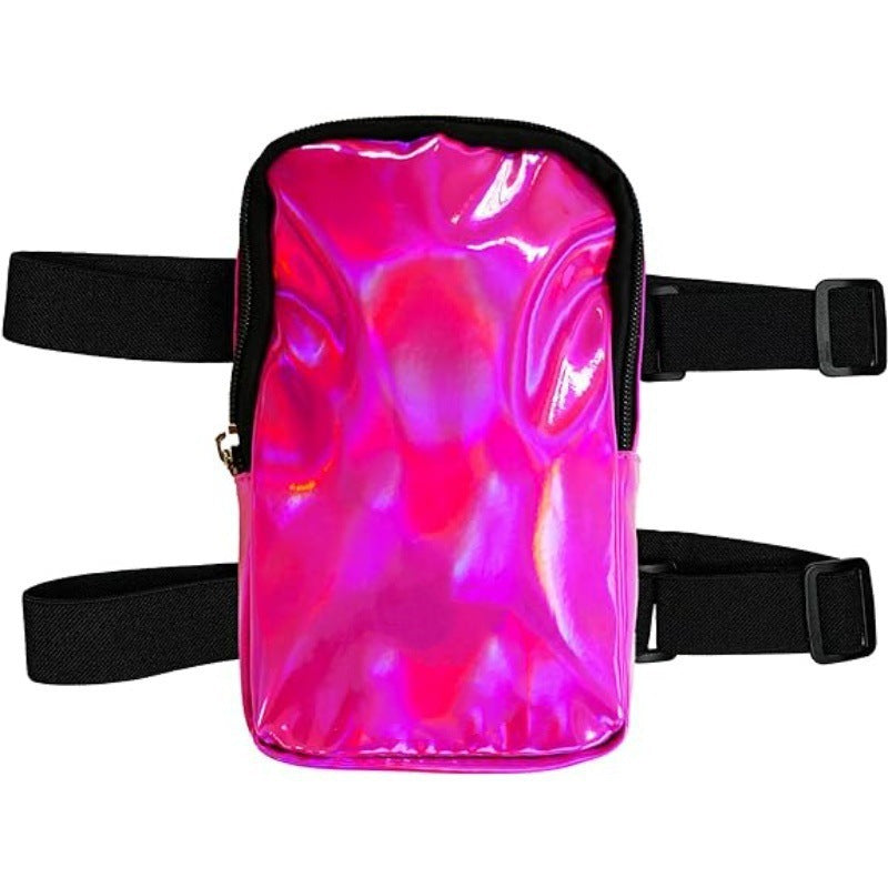 Eleganter Metallischer Rucksack Karnz