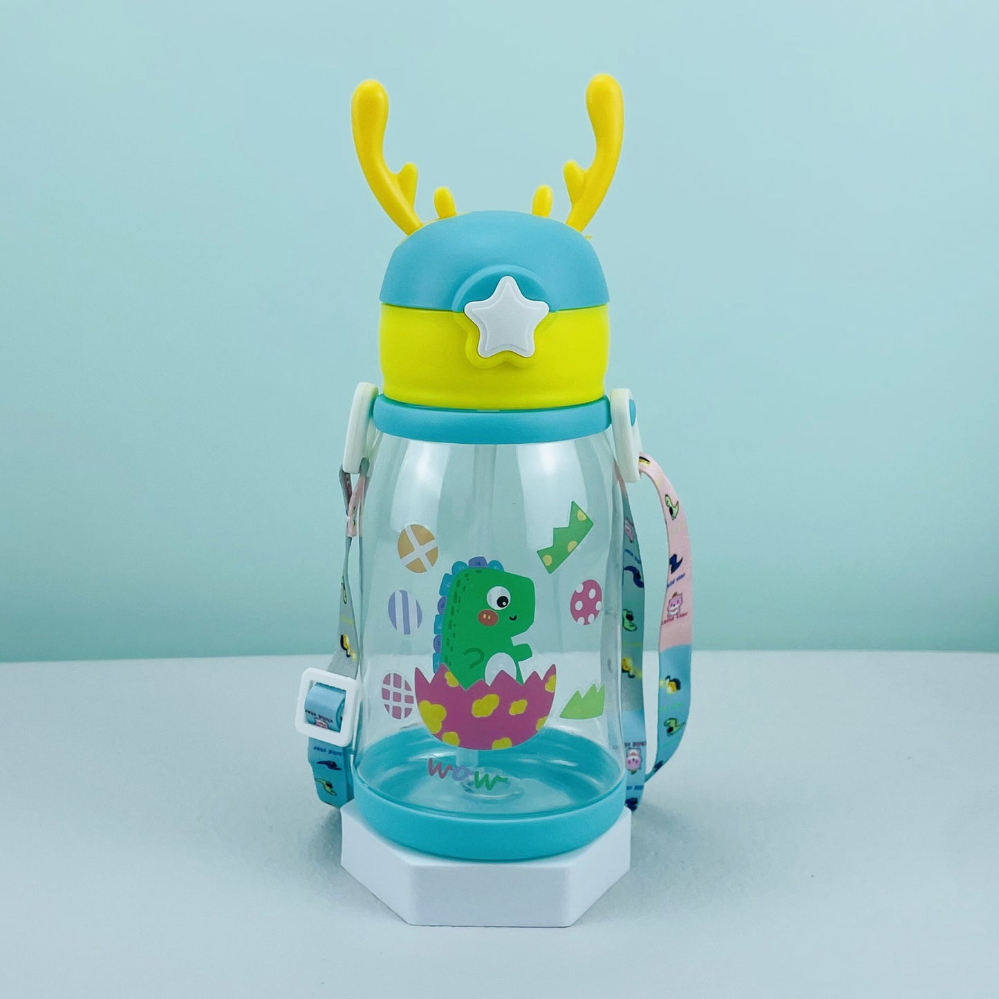 Damen Kinder-Trinkflasche mit abnehmbaren Tragegurt Karnz