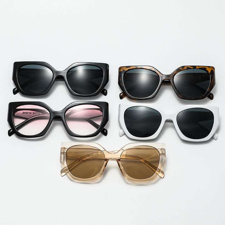 Damen statement Sonnenbrille im modernen Leopardenmuster Karnz