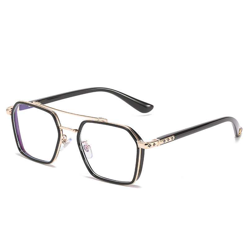 Damen modische Brille im geometrischen Design Karnz