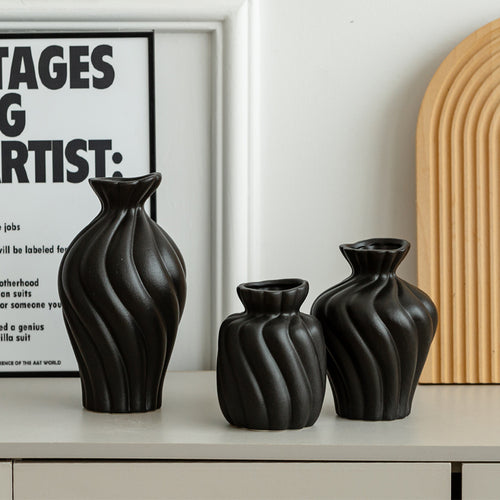 Dekorative Keramikvase