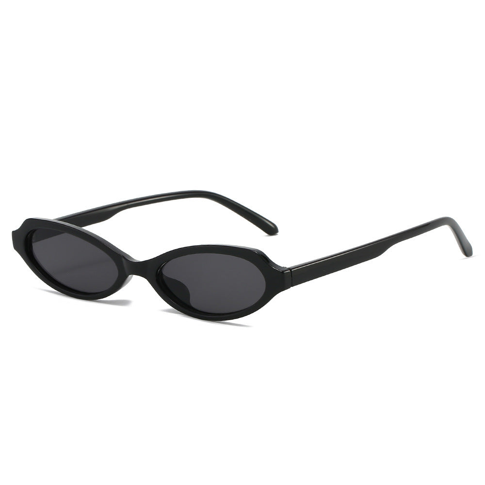 Modische ovale Rahmen-Sonnenbrille Karnz