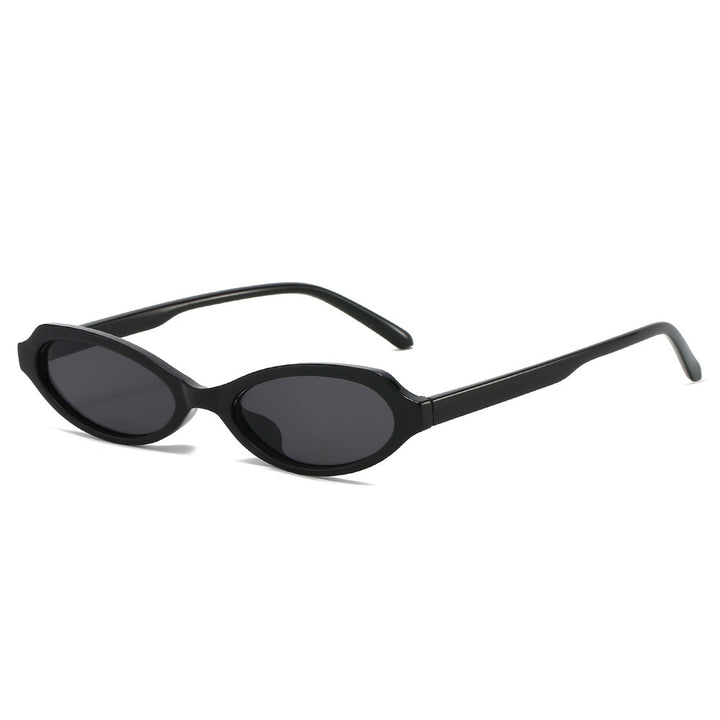 Modische ovale Rahmen-Sonnenbrille Karnz