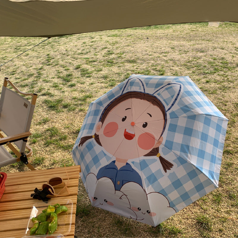 Damen Kinder-Regenschirm Karnz
