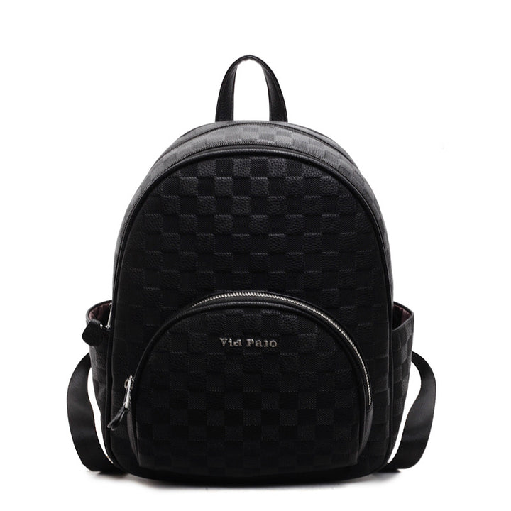Stylische Schachbrett-Rucksack