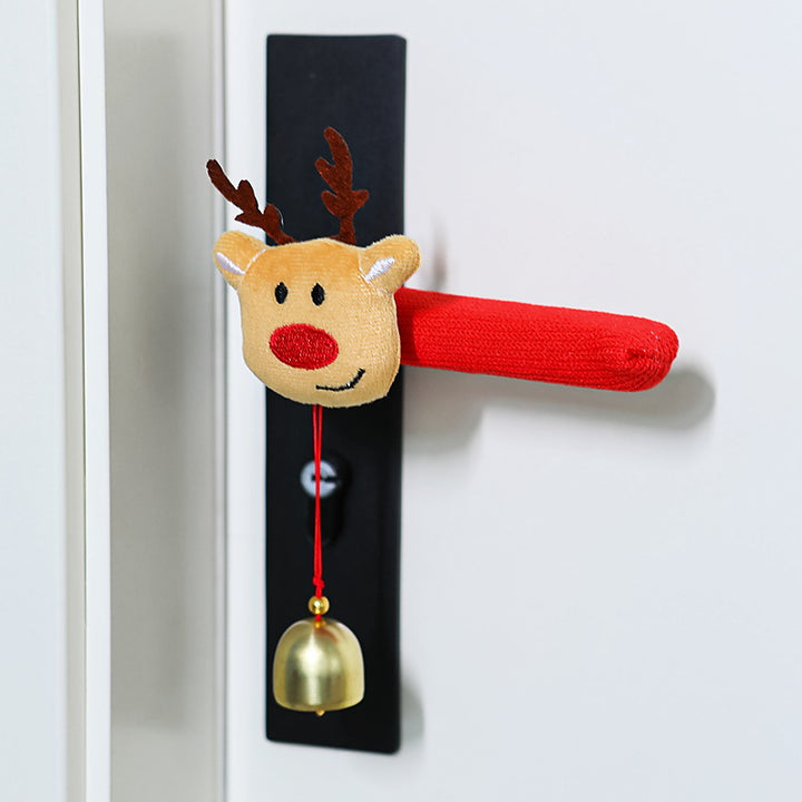 Türgriffschmuck mit Weihnachtsmann Karnz