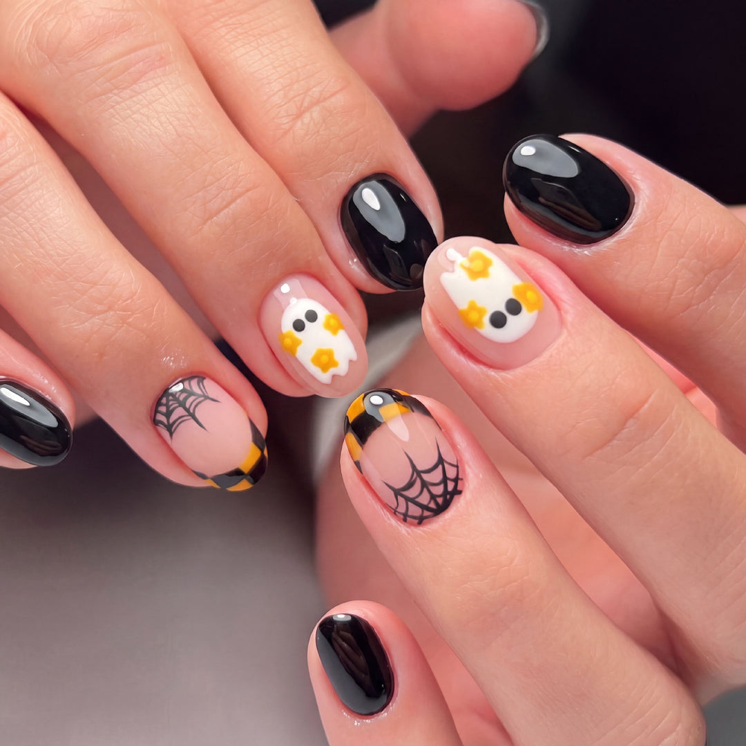 Halloween-Themen Dekorative Nagelkunst Set