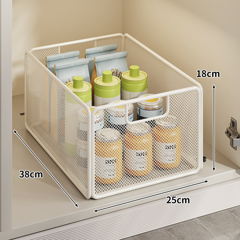Unter-Schrank-Netz-Rollaufbewahrungskorb