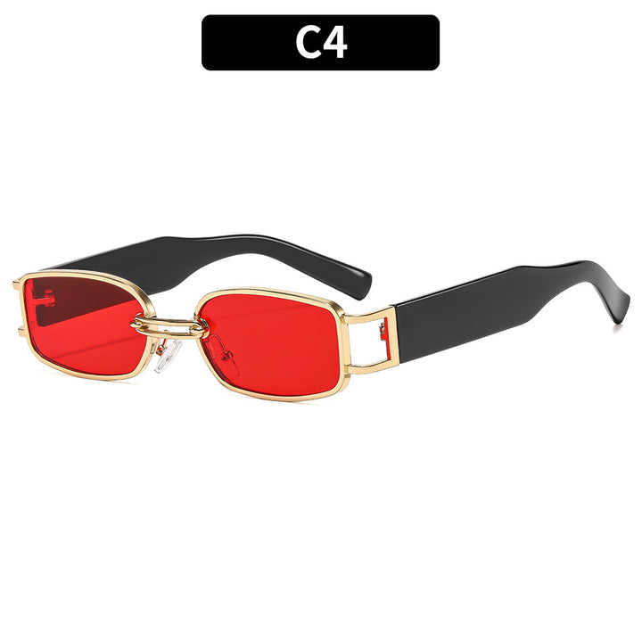 Stylische Rechteckige Rahmenbrille