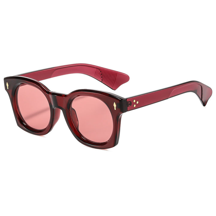 Vintage-inspirierte Bold-Frame-Sonnenbrille Karnz