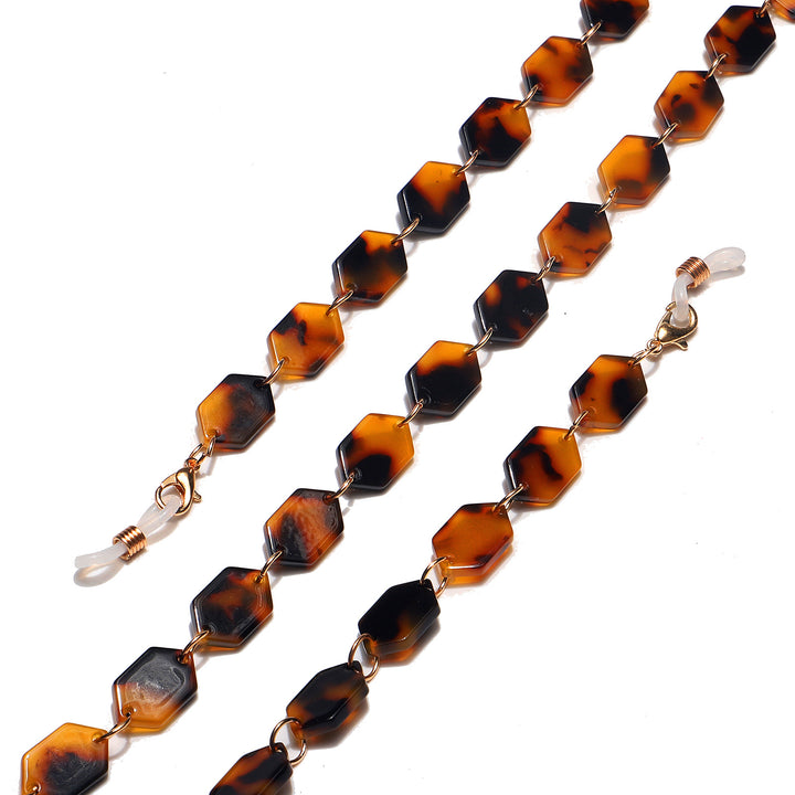 Geometrische Brillen Kette Karnz