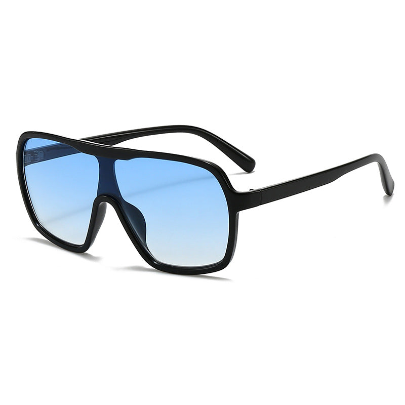 Damen oversized Fashion Sonnenbrille im Retro-Stil Karnz