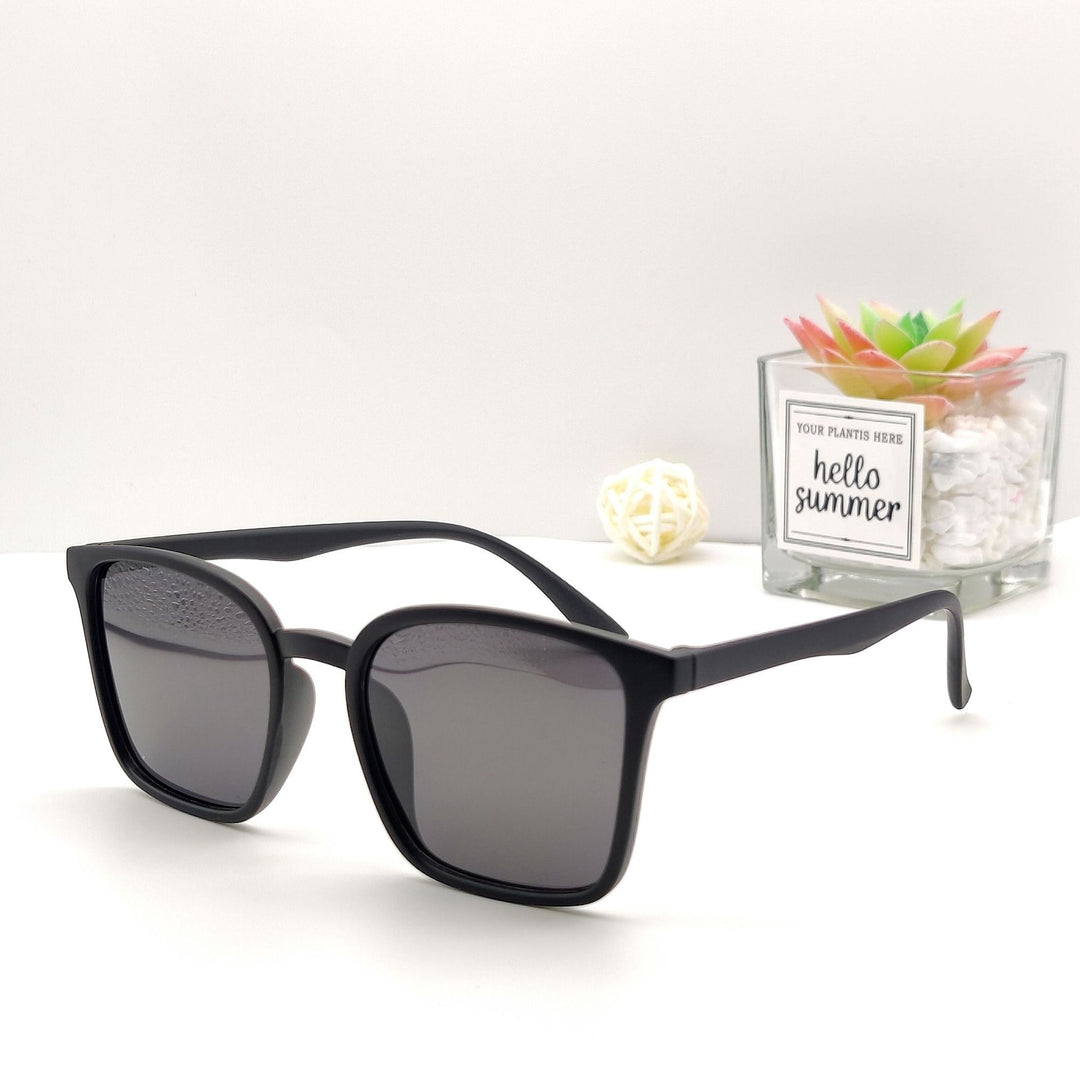 Damen vielseitige quadratische Sonnenbrille Karnz