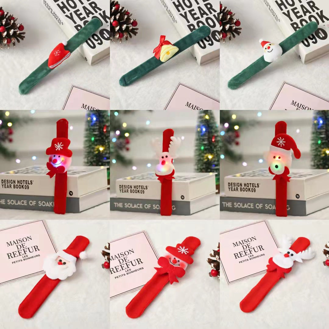 Kreative Weihnachtswristband mit Schneemann-Motiv Karnz