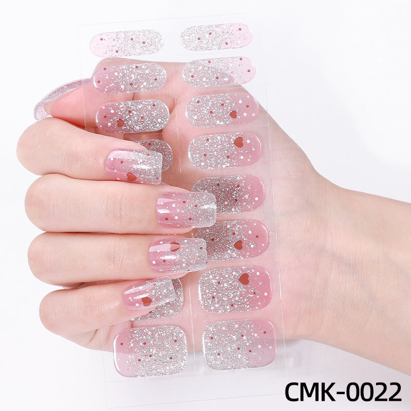 Funkelnde Nagelüberzüge