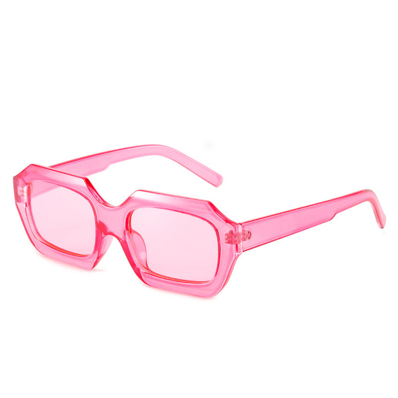 Damen modische Sonnenbrille im einzigartigen achtkantigen Design Karnz