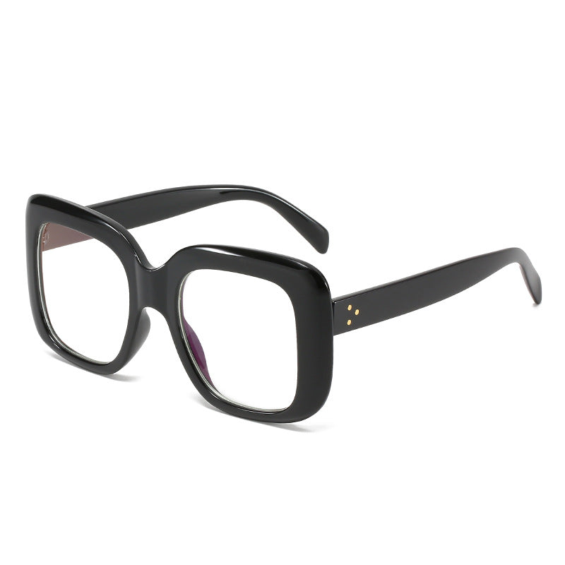 Damen oversized quadratische Sonnenbrille mit hochwertigem Kunststoffrahmen Karnz